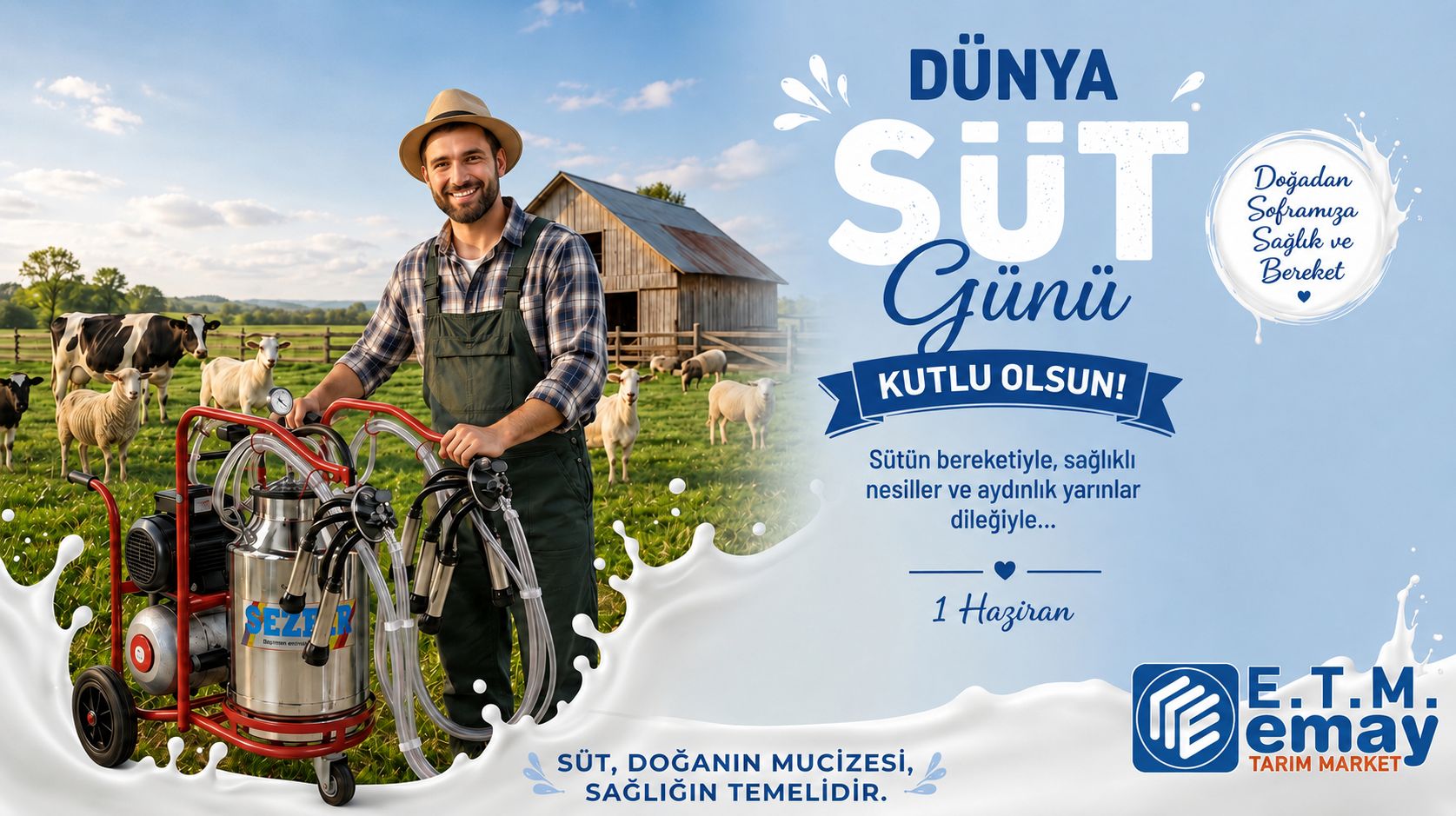 Dünya Süt Günü Kutlu Olsun